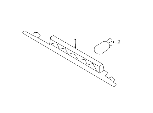 2010 Ford Edge High Mount Lamps Diagram