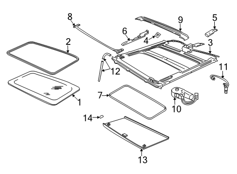 2009 Ford Expedition Sunroof Diagram