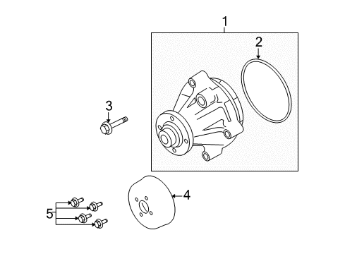 2012 Ford E-250 Water Pump Diagram 2 - Thumbnail