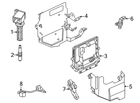2022 Ford Maverick Ignition System Diagram 1 - Thumbnail