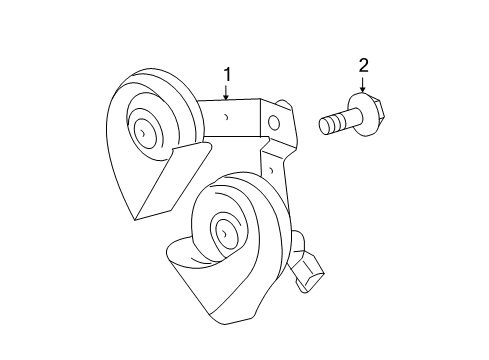 2013 Ford F-150 Horn Diagram