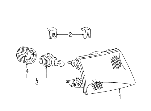 2000 Ford Ranger Headlamps Diagram