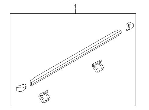 2006 Ford F-150 Running Board Diagram 4 - Thumbnail