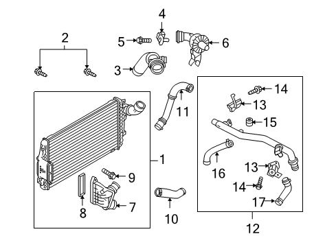 2015 Ford Police Interceptor Sedan Intercooler Diagram