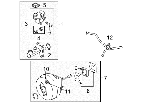 2010 Lincoln MKS Dash Panel Components Diagram