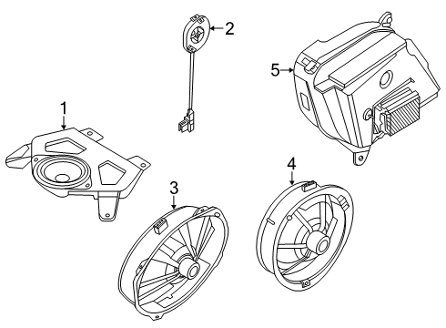 2021 Lincoln Aviator Sound System Diagram 1 - Thumbnail