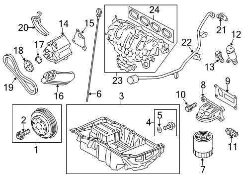 2018 Lincoln MKZ Filters Diagram