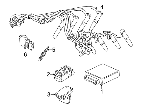 2005 Mercury Monterey Ignition System Diagram