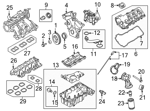 2011 Ford Taurus Filters Diagram 4 - Thumbnail
