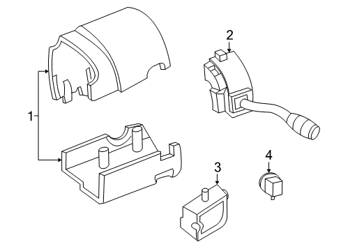 2006 Mercury Mariner Switches Diagram 4 - Thumbnail