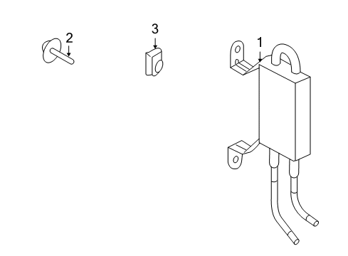 2012 Ford E-250 Power Steering Oil Cooler Diagram 1 - Thumbnail