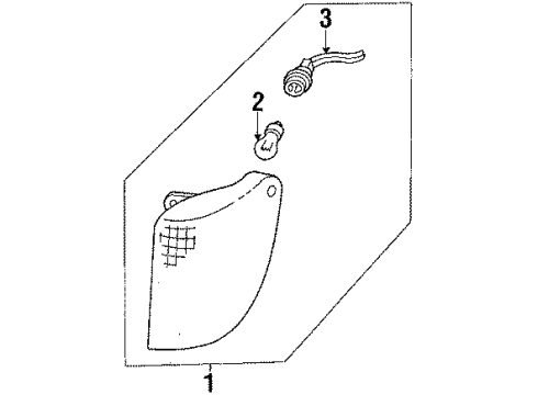 1985 Ford Tempo Park Lamps Diagram