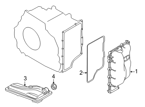 2012 Lincoln MKX Automatic Transmission Diagram
