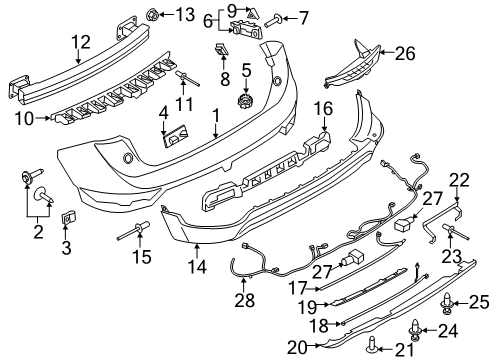 2019 Lincoln MKC Control Module Diagram for EJ7Z-14B291-H