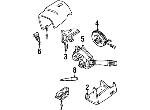 1998 Lincoln Town Car Ignition Lock Diagram