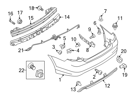 2010 Mercury Milan Parking Aid Diagram 5 - Thumbnail