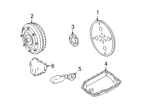 2008 Mercury Milan Automatic Transmission Diagram 1 - Thumbnail