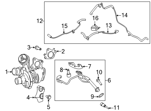 2015 Ford Expedition Turbocharger Diagram
