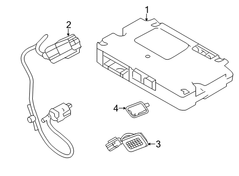 2014 Ford Taurus Electrical Components Diagram 1 - Thumbnail
