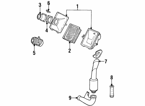 1999 Ford Taurus Powertrain Control Diagram 2 - Thumbnail