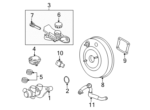2012 Lincoln MKZ Dash Panel Components Diagram 2 - Thumbnail