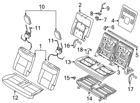 2021 Lincoln Aviator Third Row Seats Diagram