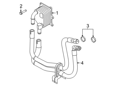 2019 Ford Taurus Oil Cooler Diagram 2 - Thumbnail