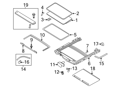2009 Mercury Mountaineer Sunroof Diagram