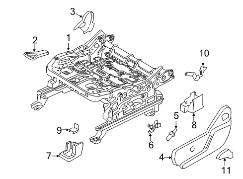 2022 Ford EcoSport Tracks & Components Diagram 1 - Thumbnail