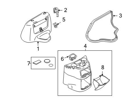 2014 Ford E-150 Engine Cover & Components Diagram 1 - Thumbnail