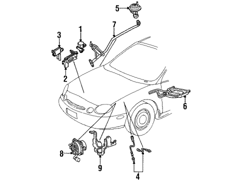 1998 Ford Taurus Powertrain Control Diagram 4 - Thumbnail