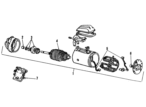 1995 Lincoln Mark VIII Starter Diagram