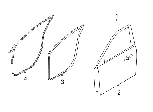 2011 Ford Explorer Front Door Diagram