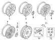 Lincoln Spare Wheel Diagram - HP5Z-1007-G