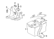 Lincoln Battery Cable Diagram - 5W1Z-14300-BB