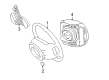 Ford Excursion Steering Wheel Diagram - 2L3Z-3600-EAA