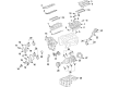 Lincoln Engine Mount Bracket Diagram - L1MZ-6038-J