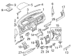 2010 Ford F-150 Steering Column Cover Diagram - 9L3Z-1504459-AA