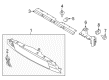 2014 Ford Mustang Grille Diagram - DR3Z-8200-AA