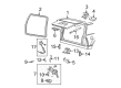 Mercury Tailgate Latch Diagram - 4L2Z-7843150-A