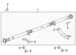 2014 Ford Flex Drive Shaft Diagram - DA8Z-4R602-A