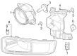 2021 Ford Ranger Fog Light Diagram - JB3Z-15201-C