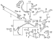 2022 Ford Bronco Automatic Transmission Oil Cooler Line Diagram - JL1Z-7Z465-A
