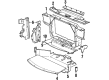 1992 Lincoln Town Car Radiator Support Diagram - F4VY16138A