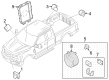Ford F-250 Super Duty Body Control Module Diagram - PC3Z-14G647-A
