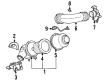 Mercury Knock Sensor Diagram - F77Z-12A699-BA
