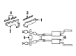 1995 Ford Mustang Exhaust Manifold Gasket Diagram - F5SZ-9448-AA