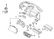 2008 Ford Focus A/C Switch Diagram - AS4Z-19980-D