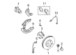 Ford Brake Caliper Diagram - 8R3Z-2B120-AA