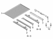 Ford Ranger Rear Crossmember Diagram - KB3Z-2110608-A